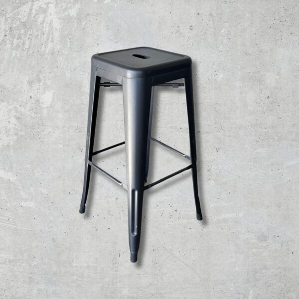 Tolix Barhocker Schwarz