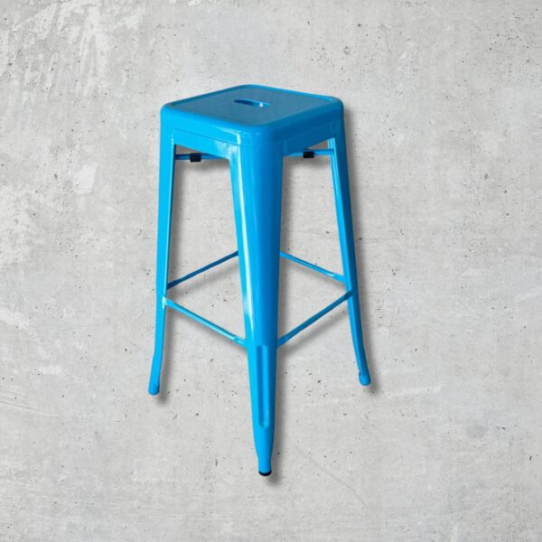 Tolix Barhocker Blau