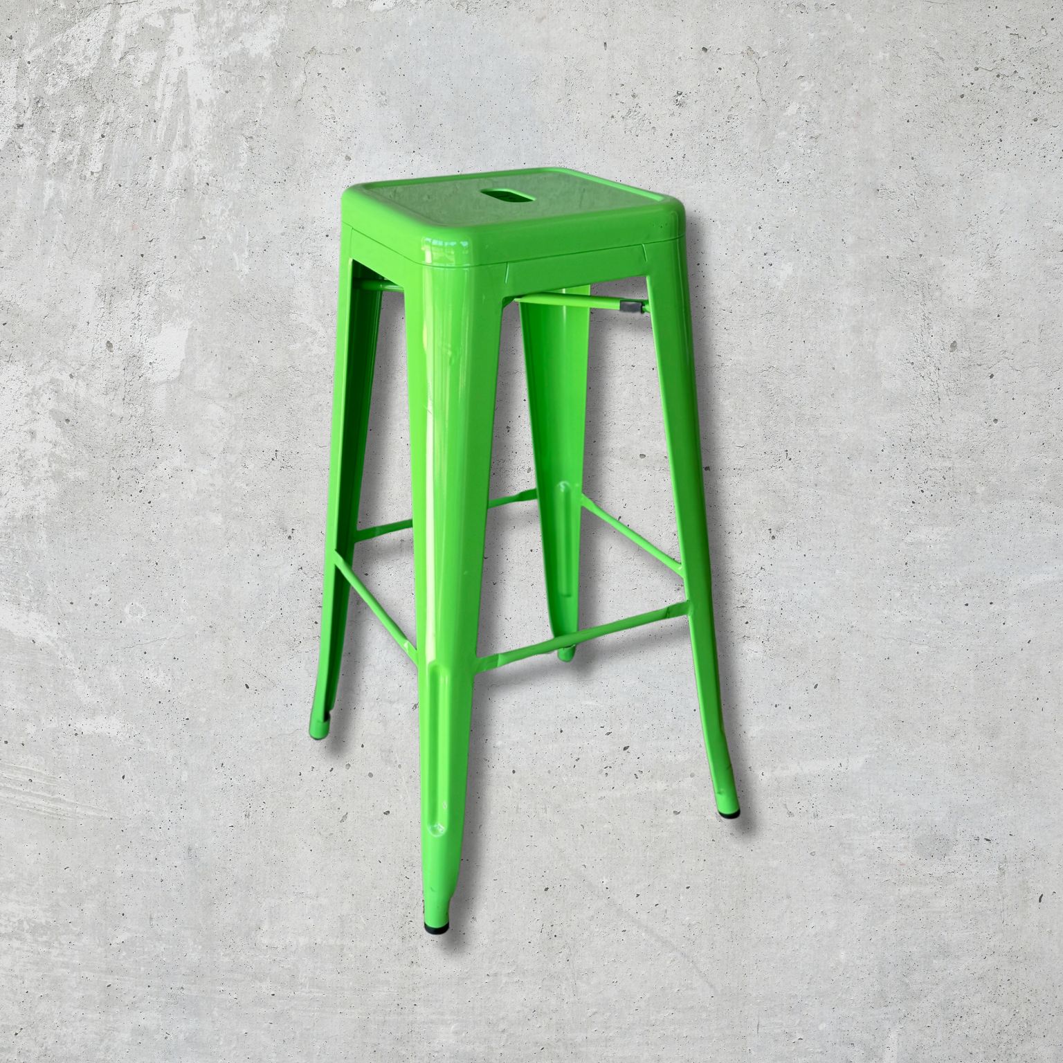 Tolix Barhocker Grün – Bild 3