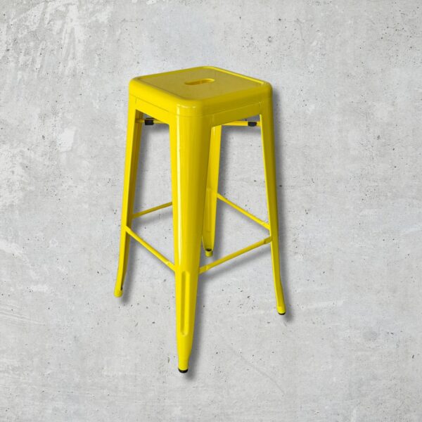 Tolix Barhocker Gelb
