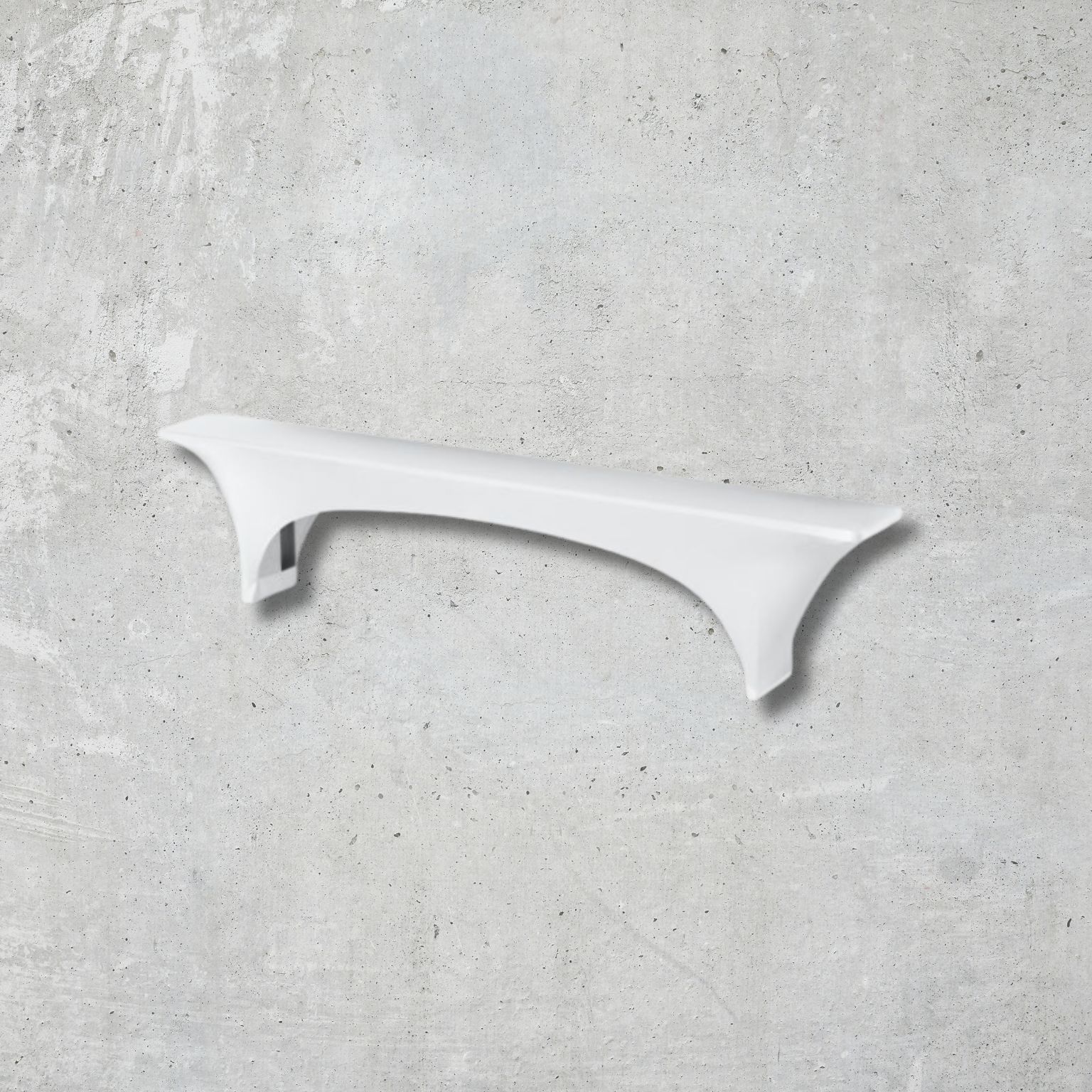 Bierbank-Hussen Weiß – Bild 3