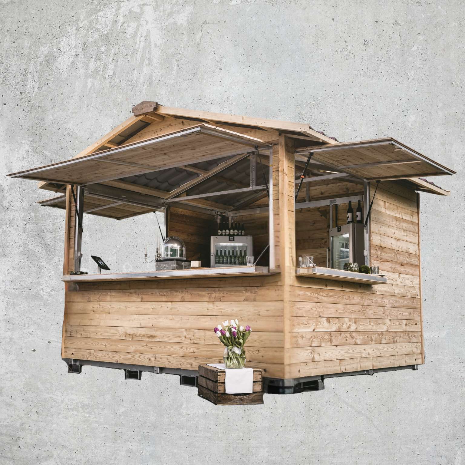 Premium Gastro-Hütte